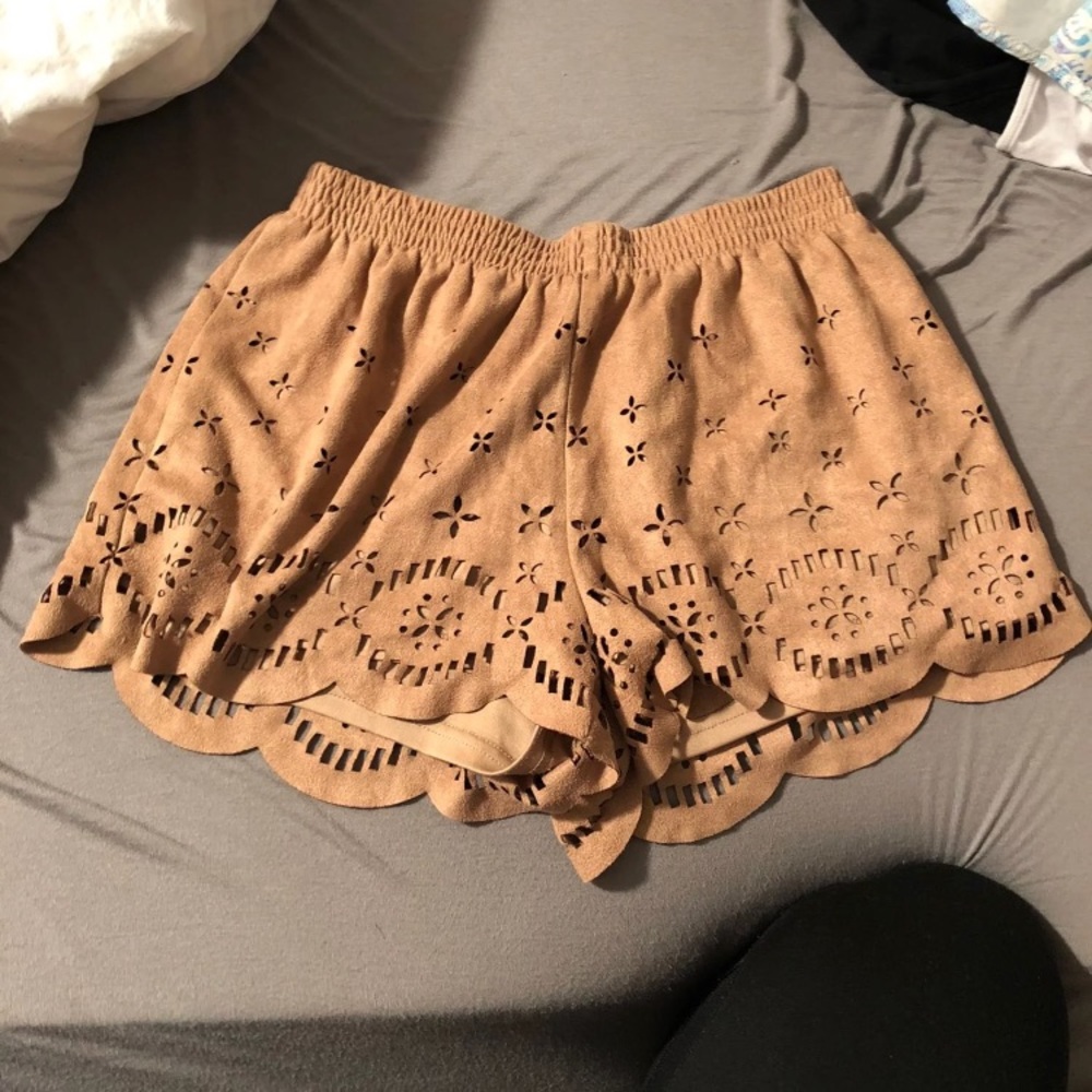 Brown shorts